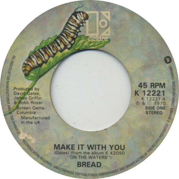 Bread : Make It With You (7", Single, Big)