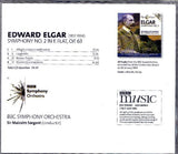 Sir Edward Elgar, Sir Malcolm Sargent, BBC Symphony Orchestra : Symphony No. 2 (CD, Album, Mono)