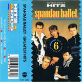 Spandau Ballet : Greatest Hits (6 Of Their Greatest Hits) (Cass, MiniAlbum, Comp)