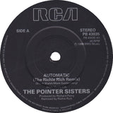 Pointer Sisters : Automatic (The Richie Rich Remiix) (7")
