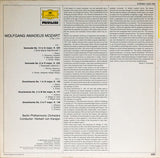 Wolfgang Amadeus Mozart - Berliner Philharmoniker, Herbert von Karajan : Eine Kleine Nachtmusik, Serenata Notturna, Divertimenti  K.136∙135∙138 (LP, Comp, RE)