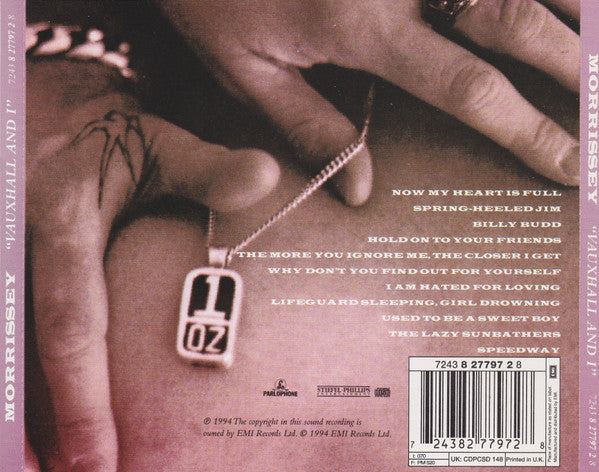 Morrissey : Vauxhall And I (CD, Album)