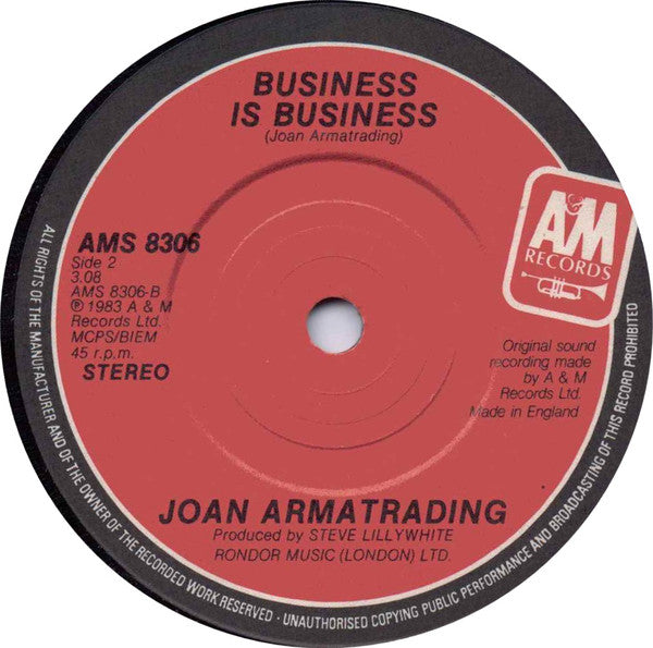 Joan Armatrading : Drop The Pilot (7", Single, Com)