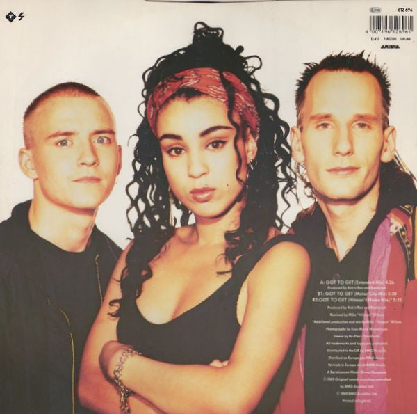 Rob 'N' Raz Featuring Leila K : Got To Get (12", Single, Thi)