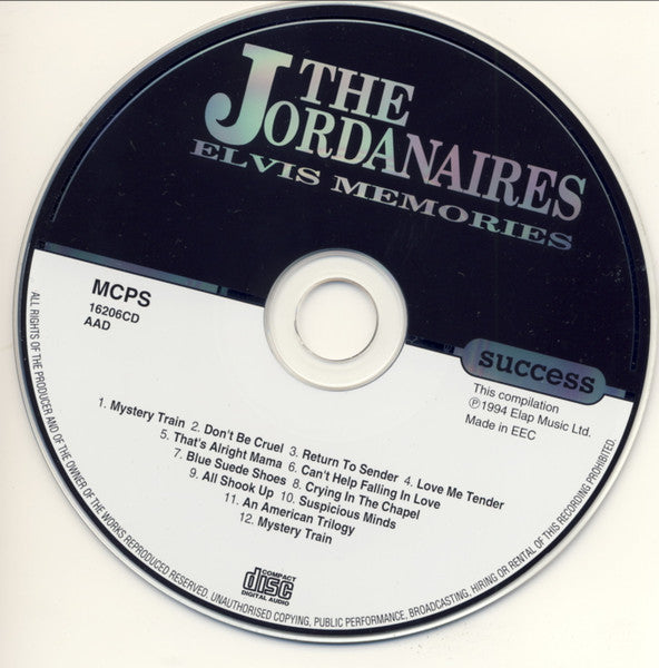 The Jordanaires : Elvis Memories (CD, Comp)