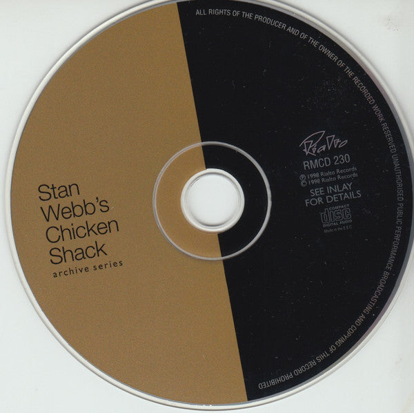 Stan Webb's Chicken Shack : Archive Series (CD, Album)