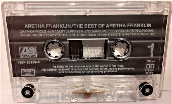 Aretha Franklin : The Best Of Aretha Franklin (Cass, Comp)