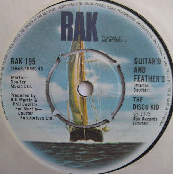 The Disco Kid (4) : Roller Coaster (7", Promo)