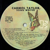 Carmol Taylor : Song Writer (LP)