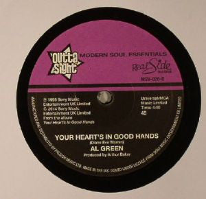 Al Green : Keep On Pushing Love / Your Heart's In Good Hands (7", Single)