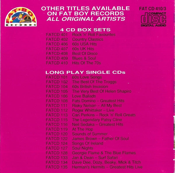 Various : 63 Hits From The Sensational Seventies (4xCD, Comp + Box)