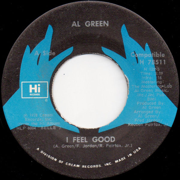 Al Green - I Feel Good  Feels Like Summer (7) (Very Good (VG)) - DaddyPop