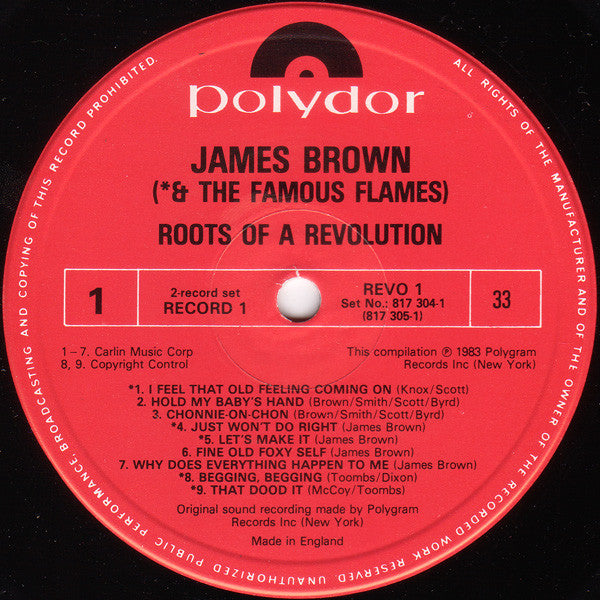 James Brown : Roots Of A Revolution (2xLP, Comp)