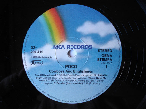 Poco (3) : Cowboys & Englishmen (LP, Album)