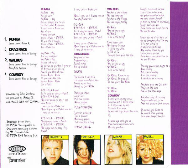 Kenickie : Punka (CD, Single)