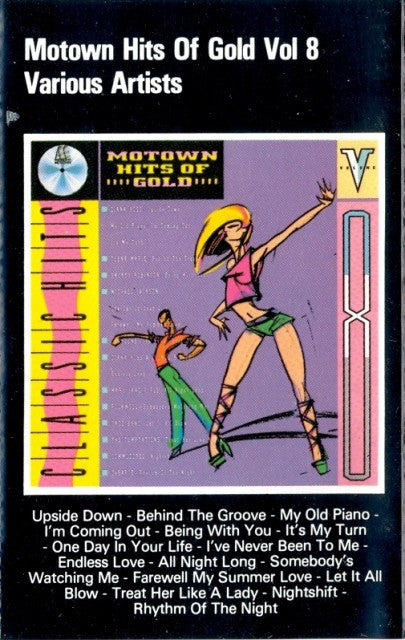 Various : Motown Hits Of Gold Vol.8 (Cass, Comp, RE)