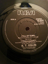 K.T. Oslin : Wall Of Tears (7", Single)