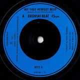 Bronski Beat : Hit That Perfect Beat (7", Blu)