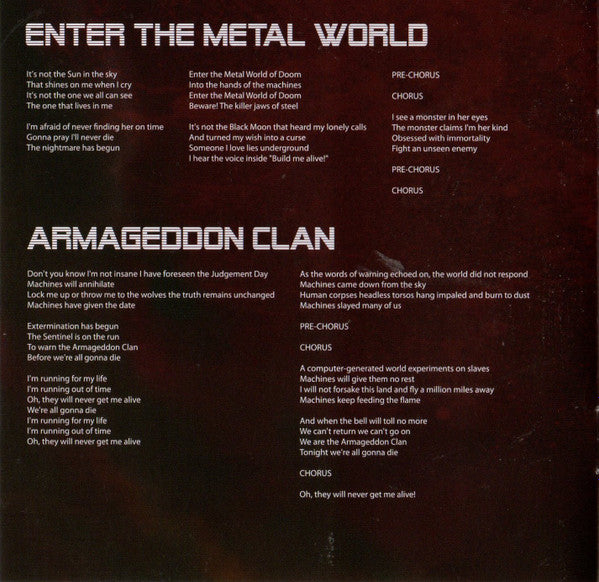 Battle Beast : Steel (CD, Album, RE)