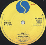 Madonna : Like A Virgin / Stay (7", Single, Pap)