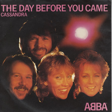 ABBA : The Day Before You Came (7", Single, Inj)