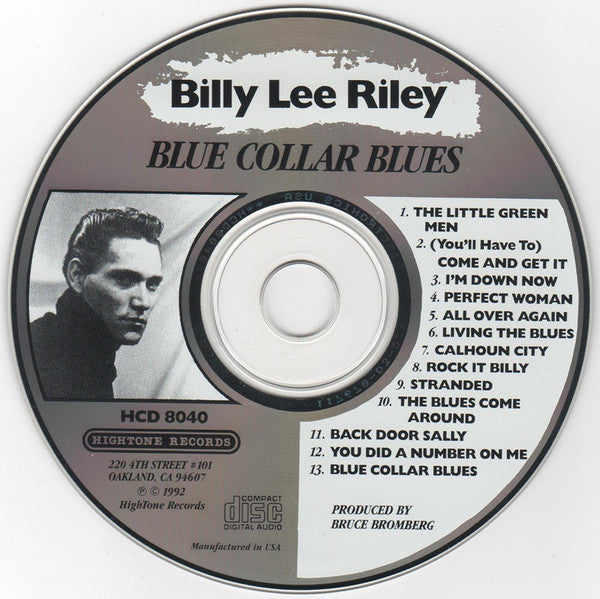 Billy Lee Riley : Blue Collar Blues (CD, Album)