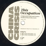 China Crisis : Wishful Thinking (7", Single, Glo)