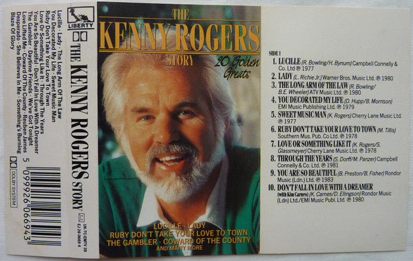 Kenny Rogers : The Kenny Rogers Story - 20 Golden Greats (Cass, Comp)