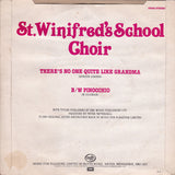 St. Winifred's School Choir : There's No One Quite Like Grandma (7", Single, Red)