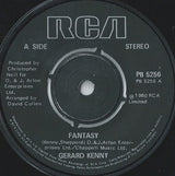 Gerard Kenny : Fantasy (7", Single, Pic)