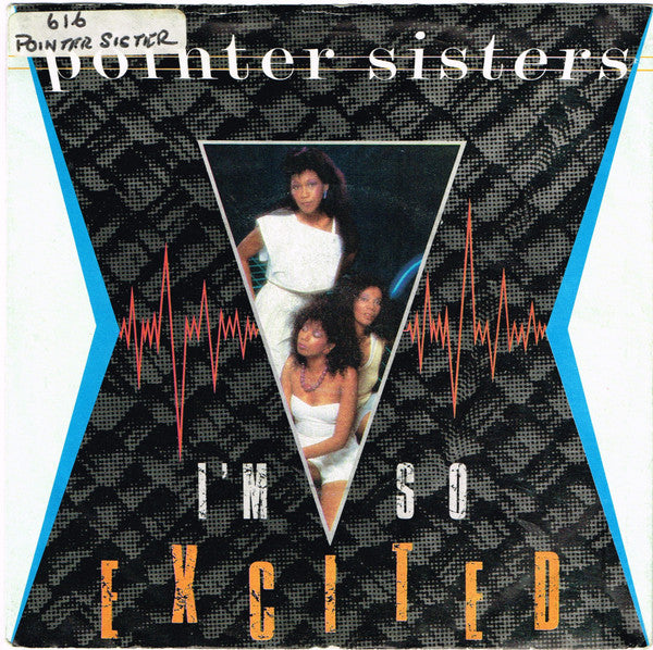 Pointer Sisters : I'm So Excited (7", Single, Sil)