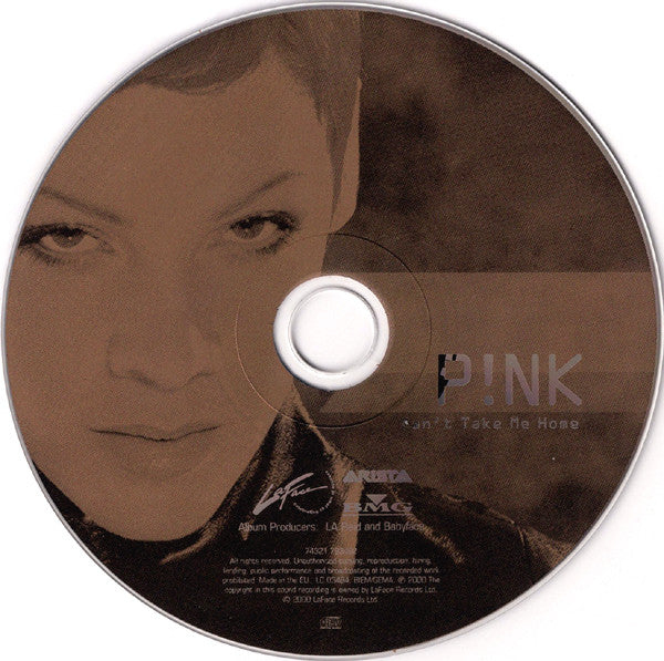 P!NK : Can't Take Me Home (CD, Album, S/Edition)