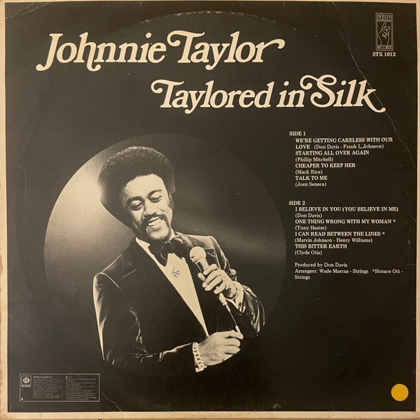 Johnnie Taylor : Taylored In Silk (LP, Album)