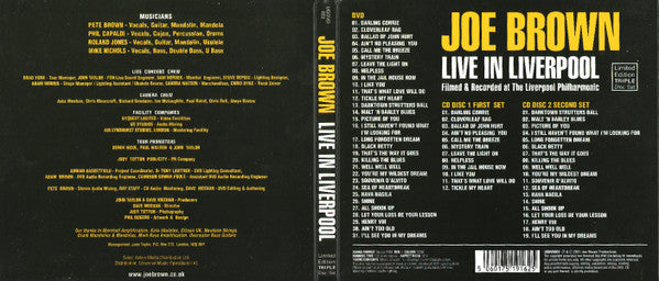 Joe Brown : Live In Liverpool (DVD-V, NTSC + 2xCD + Ltd)