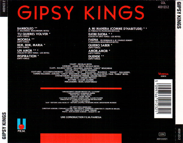 Gipsy Kings : Gipsy Kings (CD, Album, RE)