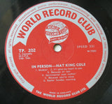 Nat King Cole : In Person (LP, Mono)