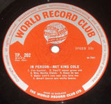 Nat King Cole : In Person (LP, Mono)