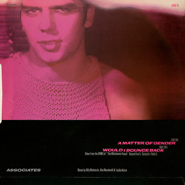 The Associates : A Matter Of Gender (12", Single)