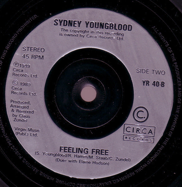 Sydney Youngblood : Sit And Wait (7", Single, Sil)