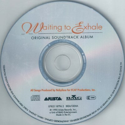 Various : Waiting To Exhale (Original Soundtrack Album) (CD, Album)