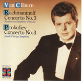 Van Cliburn - Sergei Vasilyevich Rachmaninoff / Sergei Prokofiev - Kiril Kondrashin, Symphony Of The Air / Walter Hendl, Chicago Symphony Orchestra : Concerto No. 3 / Concerto No. 3 (CD, RM)