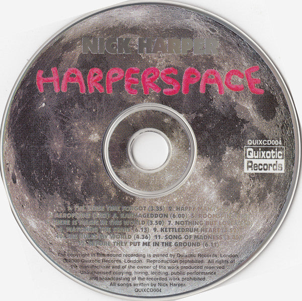Nick Harper : Harperspace (CD, Album)