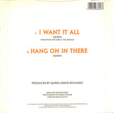 Queen : I Want It All (7", Single, Car)