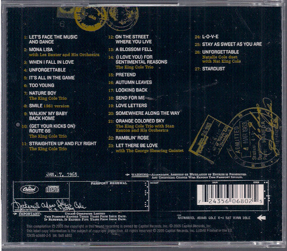 Nat King Cole : The World Of Nat King Cole (CD, Comp)