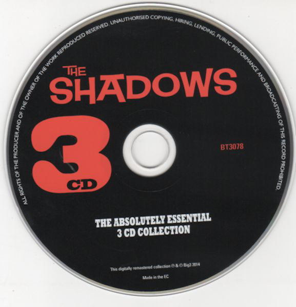The Shadows : The Absolutely Essential 3 CD Collection (3xCD, Comp, RM, Dig)