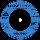 Ray Parker Jr. : Ghostbusters (7", Single, Blu)