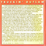 David Allan Coe : Truckin' Outlaw (CD, Album)