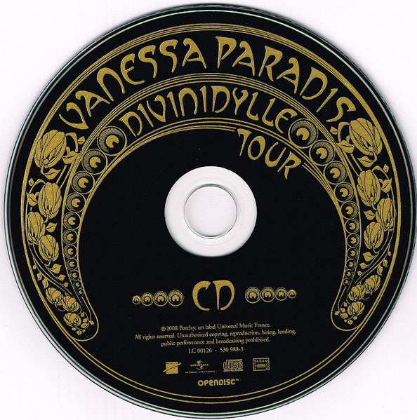 Vanessa Paradis - Divinidylle Tour (CD) (Very Good Plus (VG)) - DaddyPop