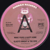 Gladys Knight And The Pips : Make Yours A Happy Home (7", Promo, Sol)