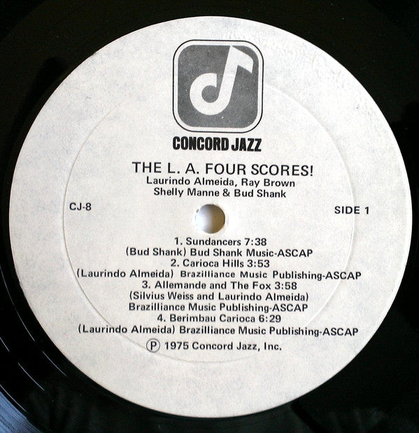 LA4 : The L.A. Four Scores! (LP, Album, RE)